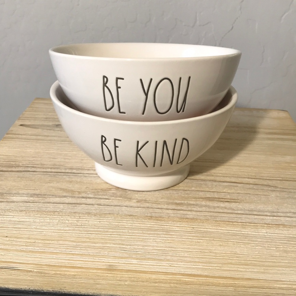 RAE DUNN | BE YOU and BE KIND Bowls